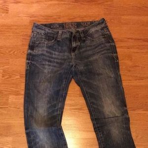 Buckle Black Straight Leg Jean